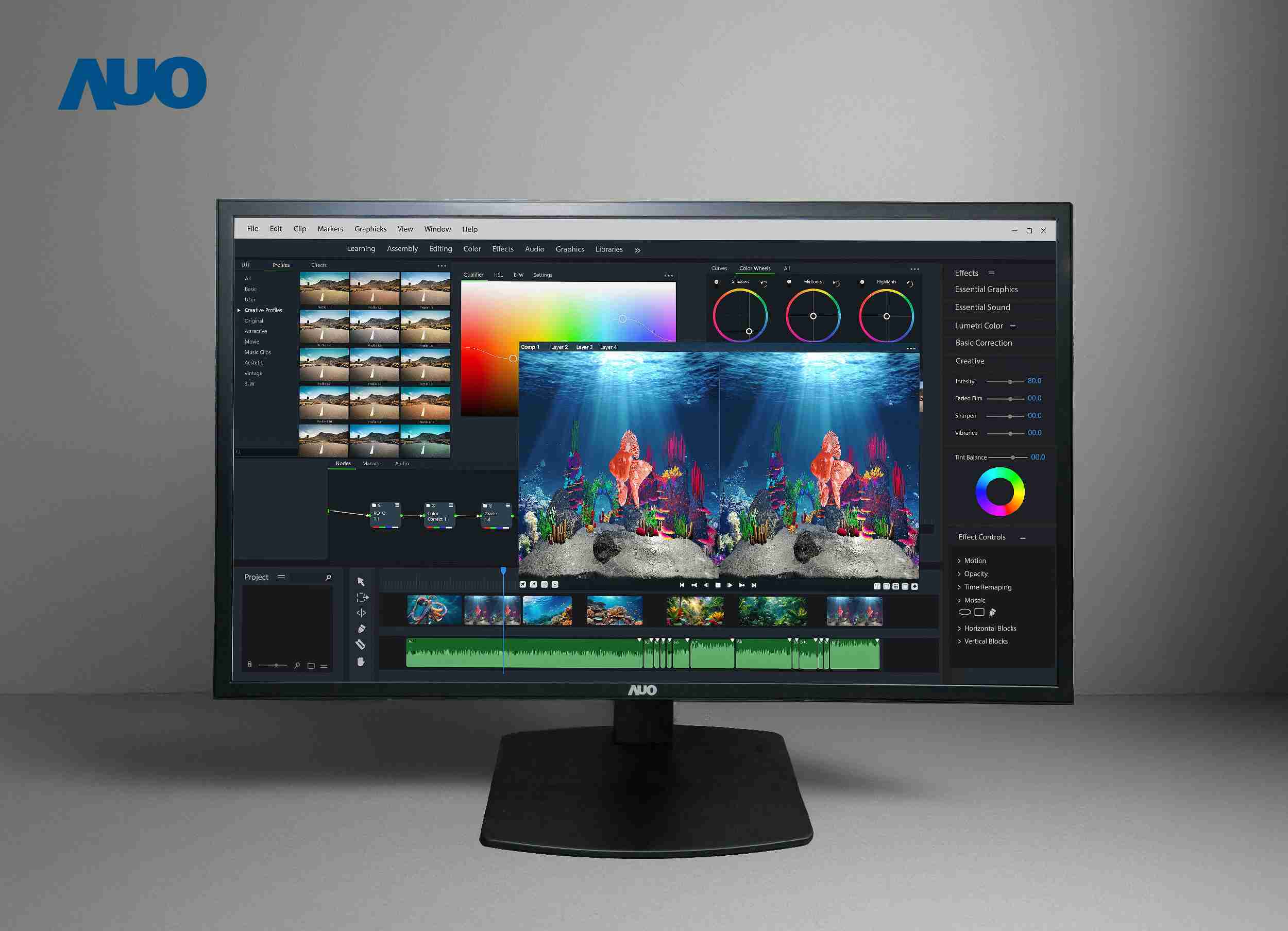 尊时凯龙开发32吋2D/3D专业桌上型显示器，，，，拥有8K4K超高分辨率，，并以低串扰算法优化3D显示效果，，，搭载自动眼球追踪功能，，能实时调整3D图像，，进行实时2D与3D无缝共存窗口，，，，提供图像设计工作者突破二维接口的崭新工作氛围与效率
